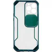 Чехол Camshield matte Ease TPU со шторкой для Apple iPhone 13 Pro (6.1") Зеленый