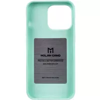 TPU чохол Molan Cano Smooth для Apple iPhone 13 Pro (6.1") Бірюзовий