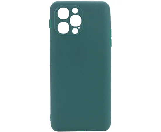 Силиконовый чехол Candy для Apple iPhone 13 Pro (6.1") Зеленый / Forest green