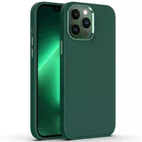 TPU чохол Bonbon Metal Style для Apple iPhone 13 Pro (6.1") Зелений / Army green