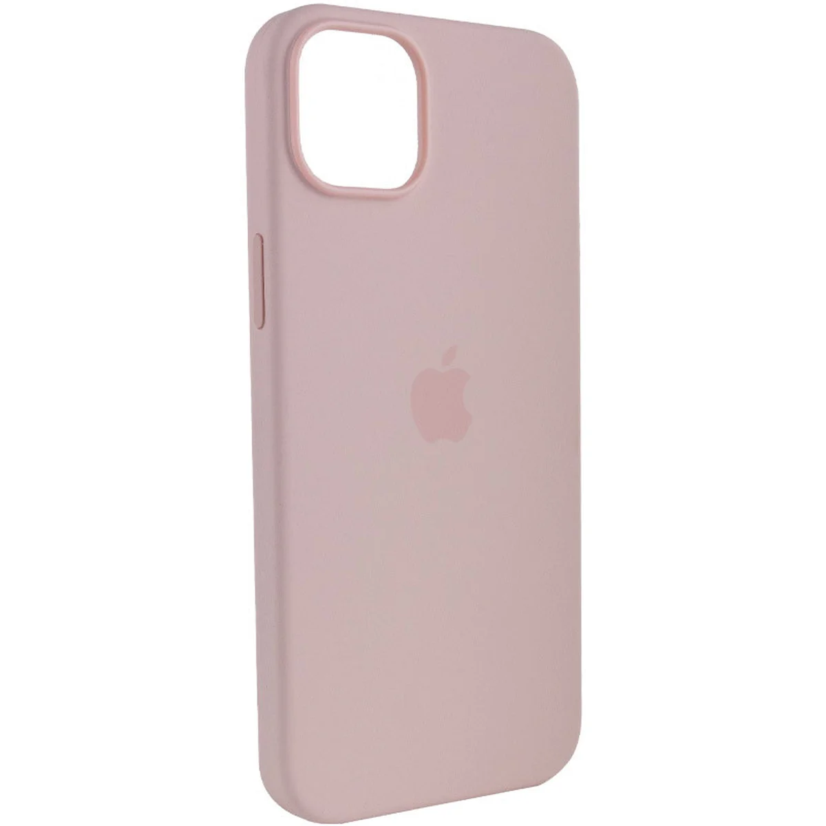 Чехол Silicone case (AAA) full with Magsafe для Apple iPhone 13 Pro (6.1") Розовый / Chalk Pink