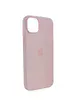 Чохол Silicone case (AAA) full with Magsafe для Apple iPhone 13 Pro (6.1") Рожевий / Chalk Pink