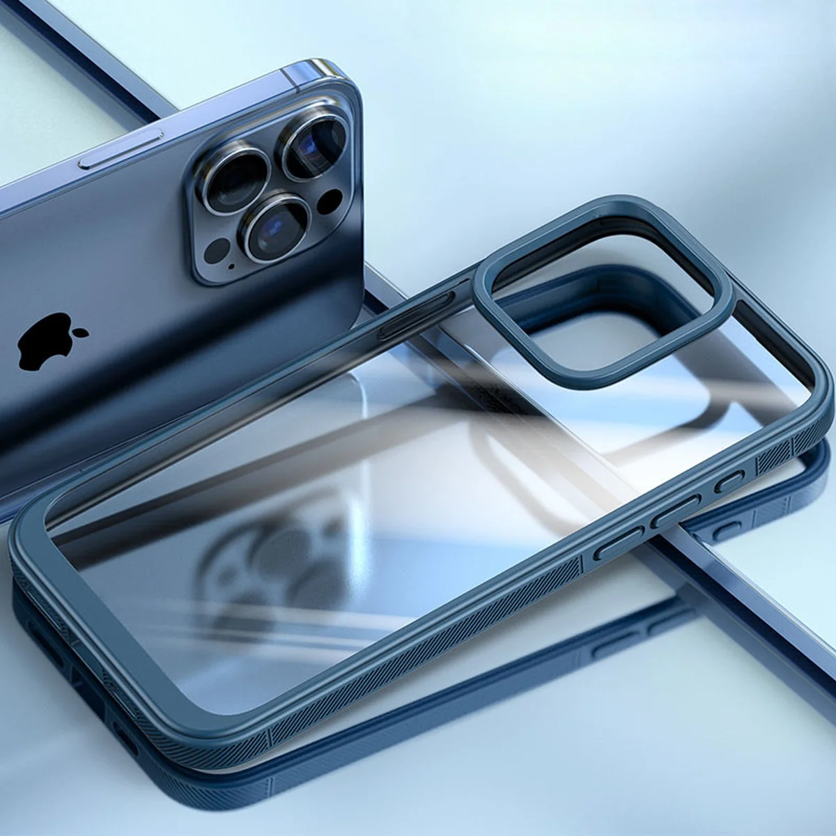 Чехол TPU+PC Pulse для Apple iPhone 13 Pro (6.1") Blue