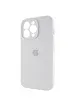 Чохол Silicone Case Full Camera Protective (AA) для Apple iPhone 13 Pro (6.1") Білий / White