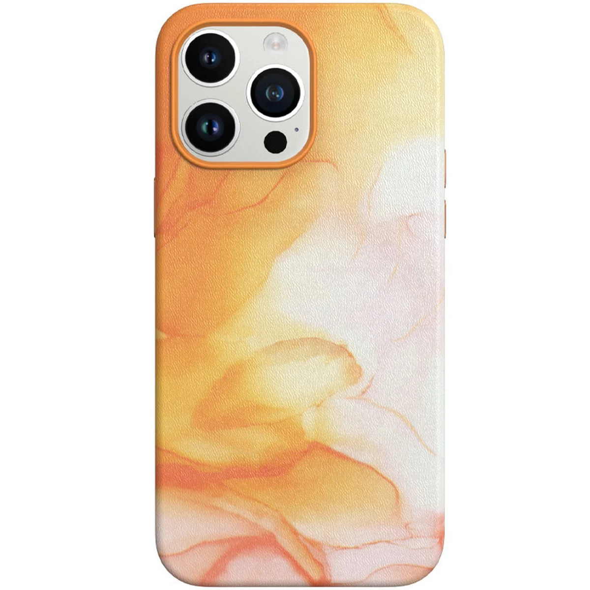 Шкіряний чохол Figura Series Case with MagSafe для Apple iPhone 13 Pro (6.1") Orange