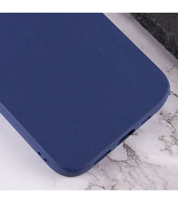 Силиконовый чехол Candy для Apple iPhone 13 Pro (6.1") Синий