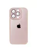 Чехол TPU+Glass Sapphire Midnight для Apple iPhone 13 Pro (6.1") Розовый / Pink Sand