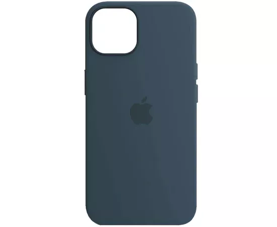 Чехол Silicone case (AAA) full with Magsafe and Animation для Apple iPhone 13 Pro (6.1") Синий / Abyss Blue
