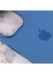 Чохол Silicone case (AAA) full with Magsafe and Animation для Apple iPhone 13 Pro (6.1") Синій / Blue Jay