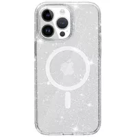 Чохол TPU Galaxy Sparkle (MagFit) для Apple iPhone 13 Pro (6.1") Clear+Glitter