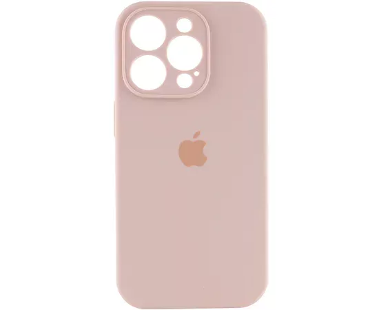 Чохол Silicone Case Full Camera Protective (AA) Apple iPhone 13 Pro (6.1") Рожевий / Pink Sand / PVH