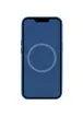 Чохол Silicone case (AAA) full with Magsafe and Animation для Apple iPhone 13 Pro (6.1") Синій / Blue Jay