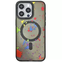 Чехол TPU+PC Flush with MagSafe для Apple iPhone 13 Pro (6.1") Titanium black