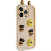 Чехол TPU Toys Case with Ears для Apple iPhone 13 Pro (6.1") Sand