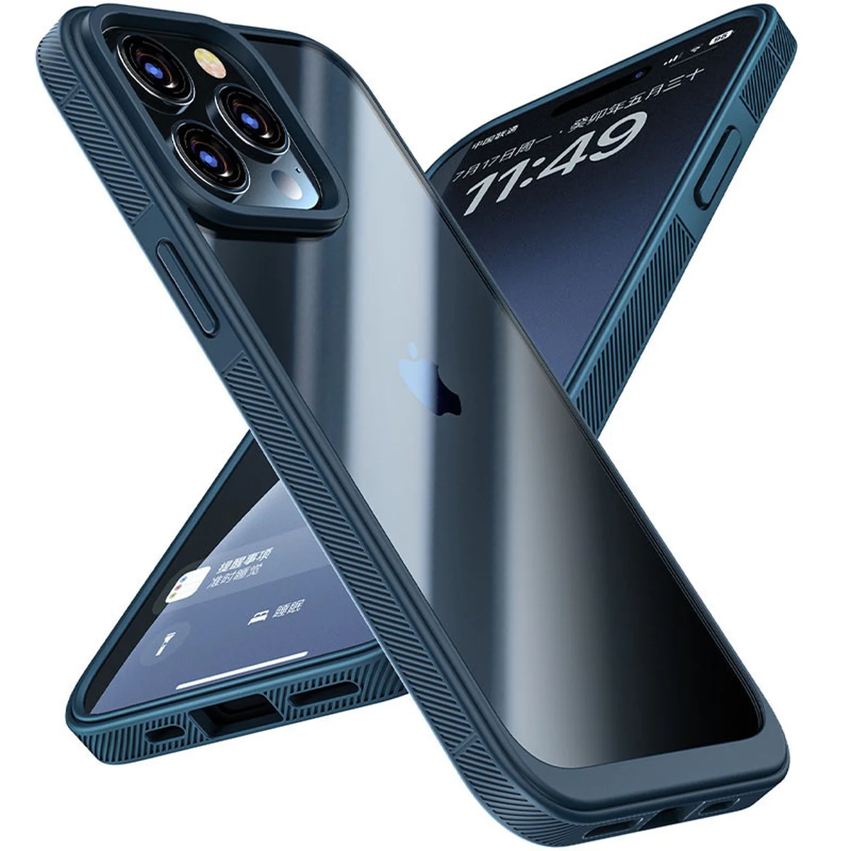Чехол TPU+PC Pulse для Apple iPhone 13 Pro (6.1") Blue