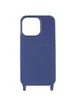 Чехол TPU two straps California для Apple iPhone 13 Pro (6.1") Темно-синий / Midnight blue