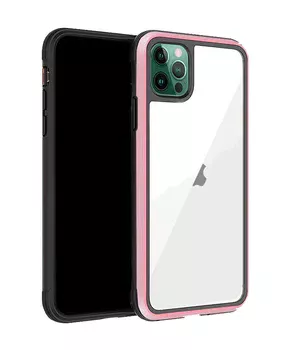 Чохол PC+TPU+Metal K-DOO Ares для Apple iPhone 13 Pro (6.1") Рожевий