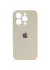Чохол Silicone Case Full Camera Protective (AA) Apple iPhone 13 Pro (6.1") Бежевий / Antique White