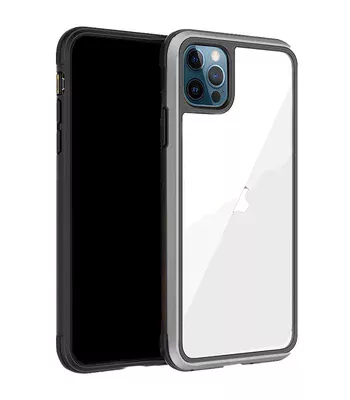 Чохол PC+TPU+Metal K-DOO Ares для Apple iPhone 13 Pro (6.1") Сірий