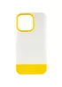 Чохол TPU+PC Bichromatic для Apple iPhone 13 Pro (6.1") Matte / Yellow