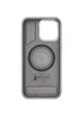 Чехол PC+Leather SGP with MagSafe для Apple iPhone 13 (6.1") Grey