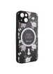 TPU+PC чехол Secret Garden with MagSafe для Apple iPhone 13 (6.1") Black