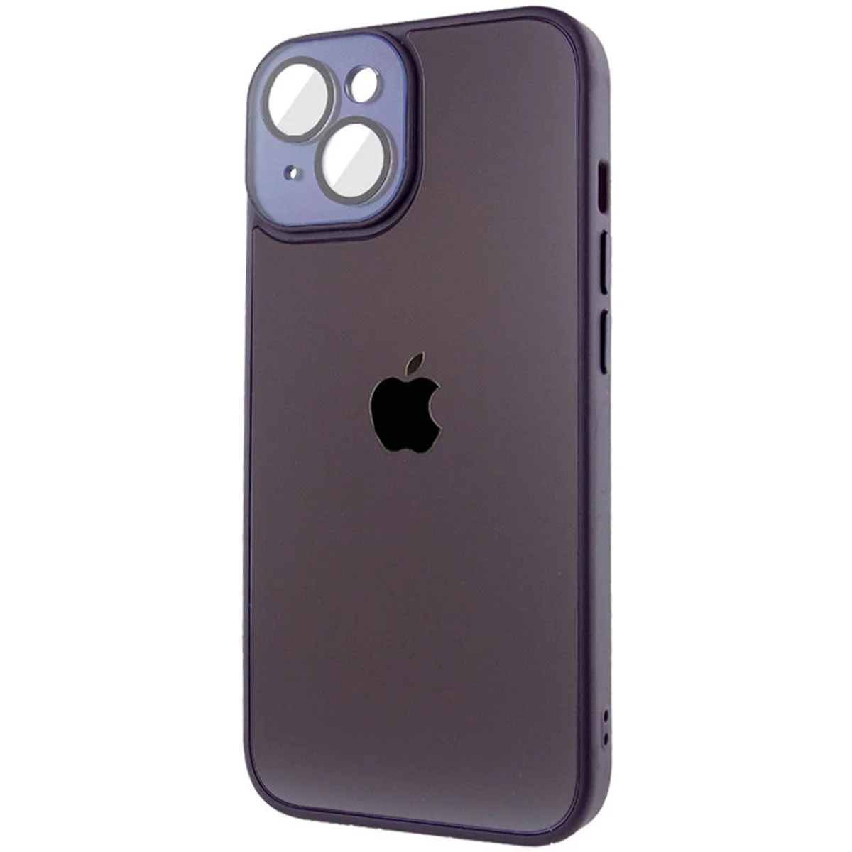 Чохол TPU+Glass Sapphire Midnight для Apple iPhone 13 (6.1") Фіолетовий / Deep Purple