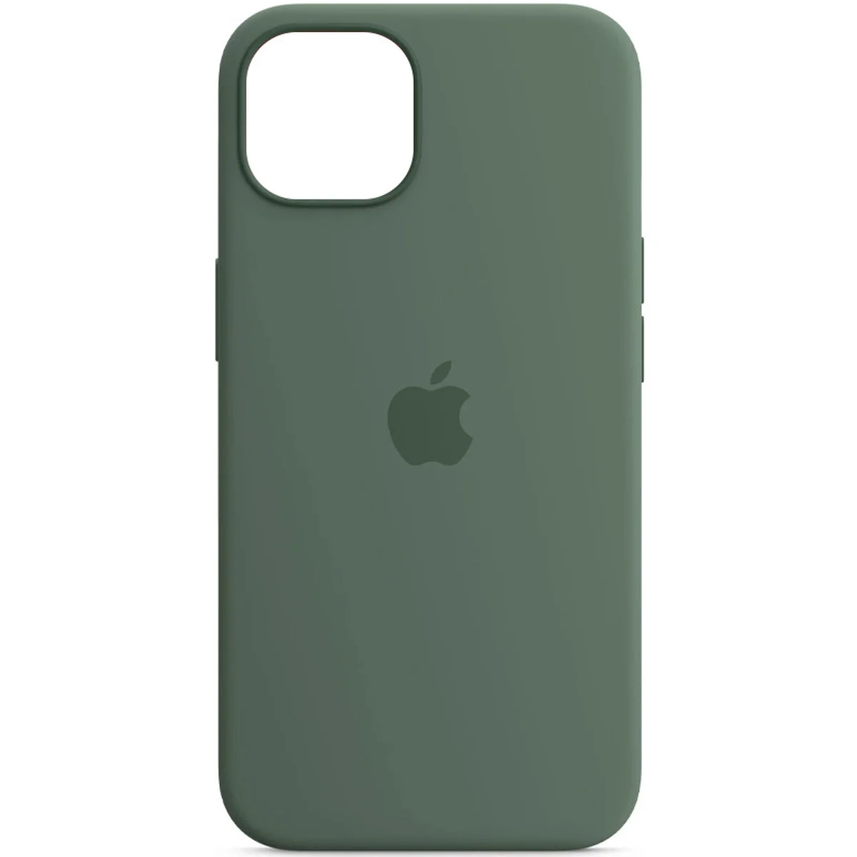 Чехол Silicone case (AAA) full with Magsafe and Animation для Apple iPhone 13 (6.1") Зеленый / Eucalyptus