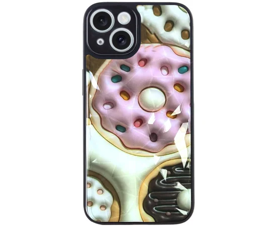 TPU+PC чехол Prisma Fluffie для Apple iPhone 13 (6.1") Donut