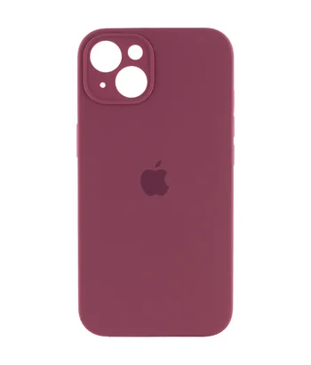 Чохол Silicone Case Full Camera Protective (AA) Apple iPhone 13 (6.1") Бордовий / Plum Чохол Silicone Case Full Camera Protective (AA) Apple iPhone 13 (6.1") Бордовий / Plum
