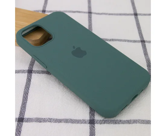 Чехол Silicone Case Full Protective (AA) для Apple iPhone 13 (6.1") Зеленый / Pine green