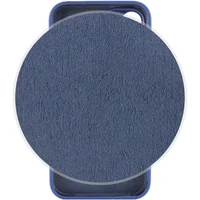 Чехол Silicone Case Lakshmi Square Full Camera для Apple iPhone 13 (6.1") Синий / Deep navy