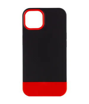 Чехол TPU+PC Bichromatic для Apple iPhone 13 (6.1") Black / Red