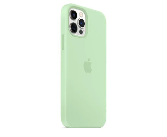 Чехол Silicone Case Full Protective (AA) для Apple iPhone 13 (6.1") Зеленый / Pistachio
