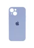 Чохол Silicone Case Full Camera Protective (AA) для Apple iPhone 13 (6.1") Синій / Lilac Blue
