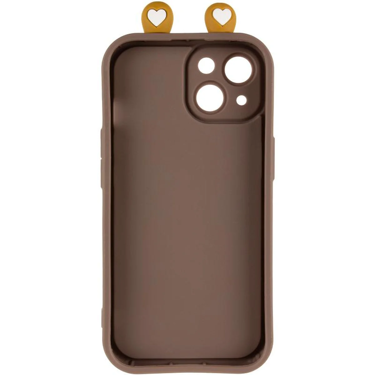 Чохол TPU Toys Case with Ears для Apple iPhone 13 (6.1") Brown