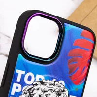 TPU+PC чохол Funny pictures with MagSafe для Apple iPhone 13 (6.1") David