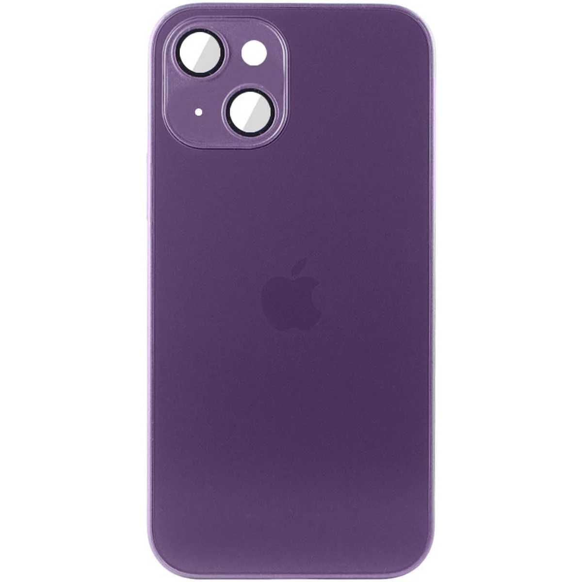Чохол TPU+Glass Sapphire matte case для Apple iPhone 13 (6.1") Deep Purple