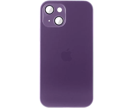 Чехол TPU+Glass Sapphire matte case для Apple iPhone 13 (6.1") Deep Purple
