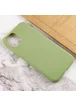 Силиконовый чехол Candy для Apple iPhone 13 (6.1") Фисташковый