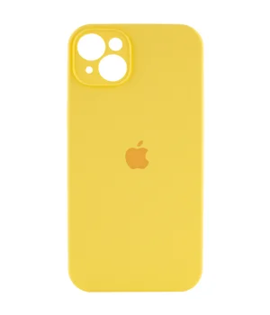 Чохол Silicone Case Full Camera Protective (AA) Apple iPhone 13 (6.1") Жовтий / Yellow