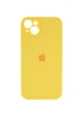 Чехол Silicone Case Full Camera Protective (AA) для Apple iPhone 13 (6.1") Желтый / Yellow