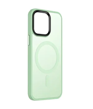 Чехол Ummi Colorful with MagSafe для Apple iPhone 13 (6.1") Мятный / Matcha Green