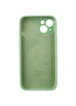 Чехол Silicone Case Full Camera Protective (AA) для Apple iPhone 13 (6.1") Зеленый / Pistachio / PVH