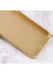 TPU+Glass чехол Matte Candy Full camera для Apple iPhone 13 (6.1") Золотой