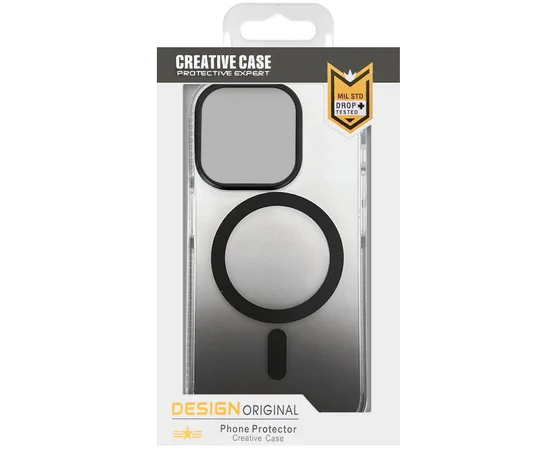 Чехол TPU+PC Phantom with MagSafe для Apple iPhone 13 / 14 (6.1") Black