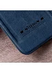 Кожаный чехол (книжка) Nillkin Qin Pro Camshield для Apple iPhone 13 (6.1") Синий
