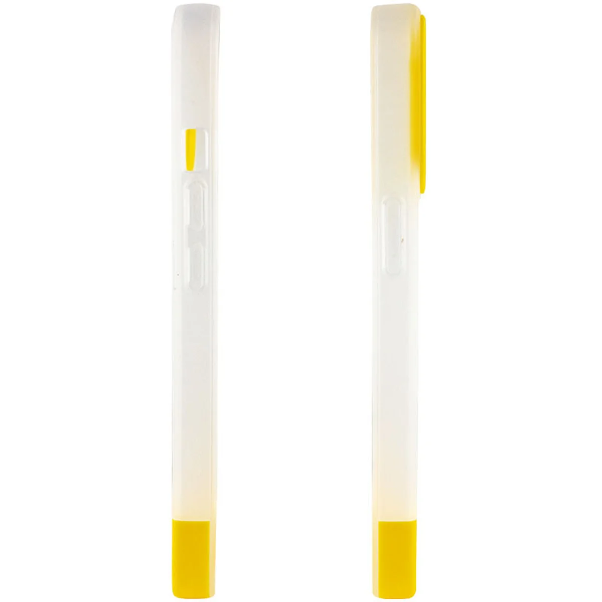 Чохол TPU+PC Bichromatic для Apple iPhone 13 (6.1") Matte / Yellow