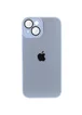 Чехол TPU+Glass Sapphire Midnight для Apple iPhone 13 (6.1") Голубой / Blue