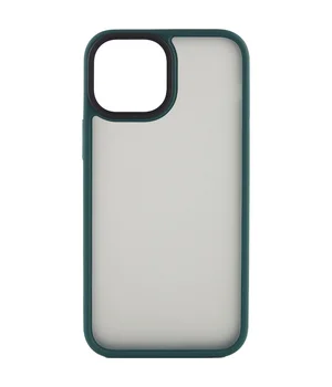 TPU+PC чехол Metal Buttons для Apple iPhone 13 (6.1") Зеленый